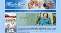 Desktop Screenshot of mamaedirce.com.br